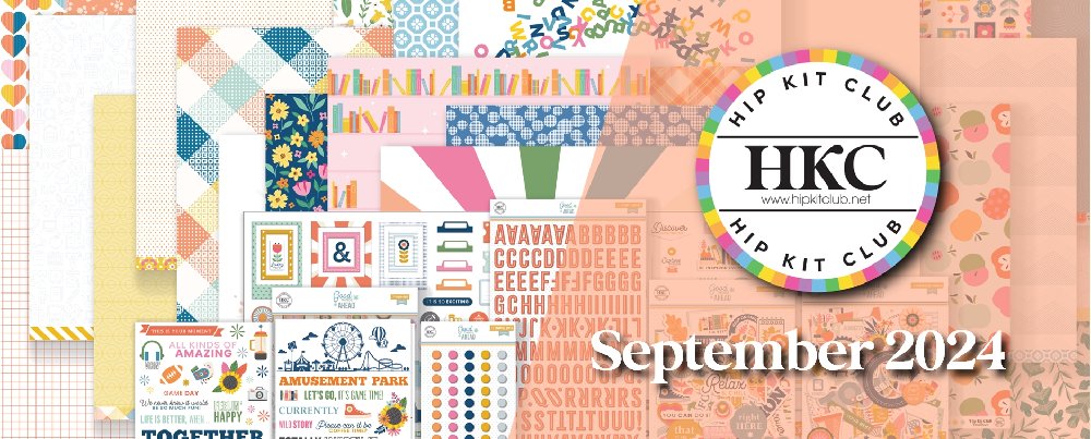 September 2024 Hip Kits for Scrapbooking and Paper Crafting